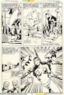 Mike Zeck - John Carter Warlord of Mars #27, page 23 Original Art (Marvel, 1979). The Warlord of Mars, John - | Heritage