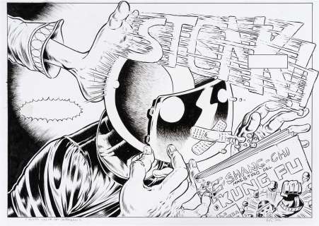 DAVID BACTER, Tutta colpa dei Supereroi: Shang-Chi maestro del Kung Fu | Art-Rite