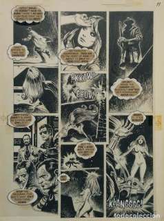 AURALEON Cassandra St. Knight (VAMPIRELLA #95) p 11 original art -- Trade?