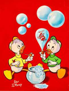 JOURNAL DE MICKEY Les neveux de Donald Couverture du Journal de Mickey 410 édité... | Vermot et Associés