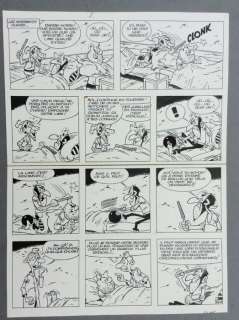 Remacle, Marcel | Planche originale (p.32A + p.32B)   - Le Vieux Nick et Barbe Noire T24  - Le mal étrange | Catawiki