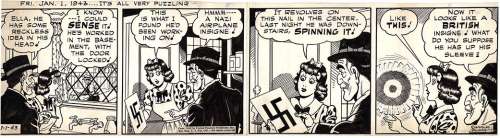 Charles Plumb | Ella Cinders 1/1/1943 Daily | Graphic Collectibles