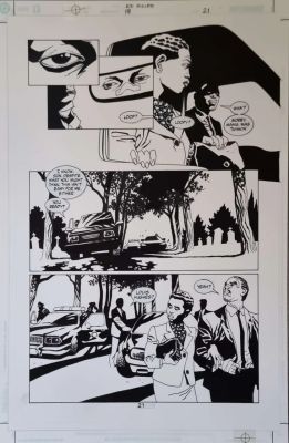 Eduardo Risso | 100 Bullets – issue 19, page 21 | NRisso Art