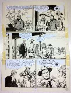 Lettieri, Guglielmo - original plate for Tex no. 185 - 1976 | Catawiki