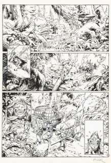 MOURIER - Lot 73 - JEAN-LOUIS MOURIER TROLLS DE TROY Histoires Trolles (T.1), Soleil 1997 Planche...