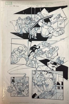 Juan Bobillo | She hulk issue 1, page 12 – 2005 | NRisso Art