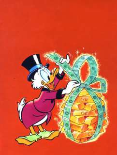 Walt Disney, Studios | Picsou Illustration originale Ã  la gouache pour le journal de Picsou n°111 paru… | Cornette de St Cyr