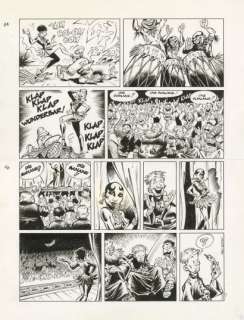 Laurent Verron (né en... - Lot 221 - Les exploits d‘Odilon Verjus - Adolf Encre de Chine...