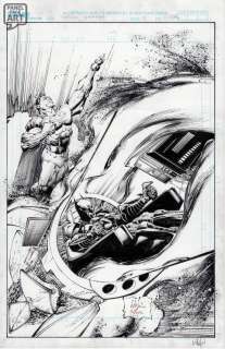 Whilce Portacio | Superman Batman 58 Cover | Panel Page Art