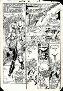 Arthur Adams Whilce Portacio - Longshot #6 P 15 (Longshot Revisits His Past ‘Origin‘ with Quark in Search of Mojo & Spiral!) 1985
