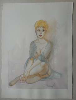 Renaud - Original published drawing in colour - Jessica Blandy | Catawiki