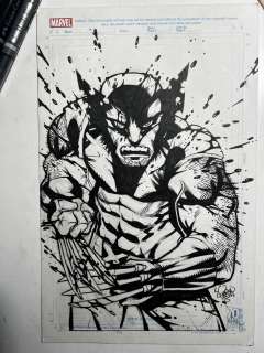 Logan Lubera | Wolverine Claws Out Pinup X-Men | TDArt