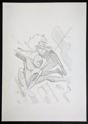 Lee Garbett | Amazing Spider-Man #27 – 1:25 Variant Cover Prelim – Original Art | Lee Garbett