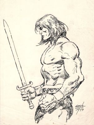 Ernie Chan | Conan Detailed 1979 Pinup | Romitaman