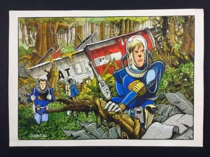 Terpant, Jacques - original illustration - (1980) | Catawiki