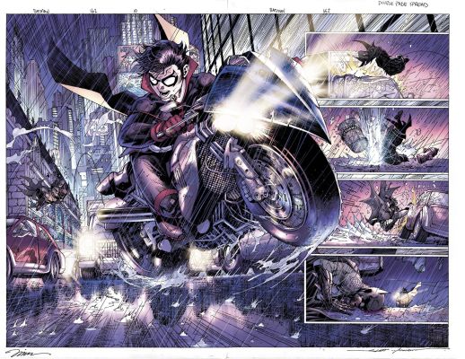 Alex Sinclair | Batman: Hush 2 Issue 162 Page 10 And 11 Colors | Albert Moy