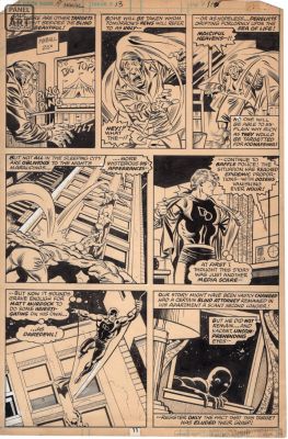 Sal Buscema | Fantastic Four Annual 13 Page 11 | Panel Page Art