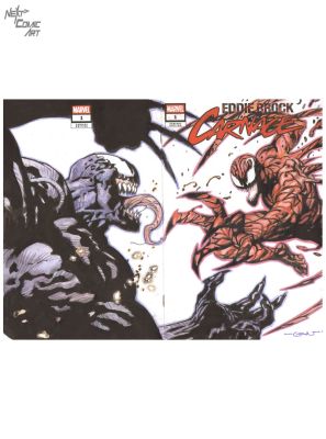 Lan Medina | Venom Vs Carnage Blank | Next Comic Art
