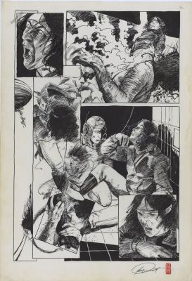 George Pratt | Heavy Metal: Synwulfe: Bounty Hunter: Collect the Tin Soldiers Issue 86 Page 7 | Albert Moy