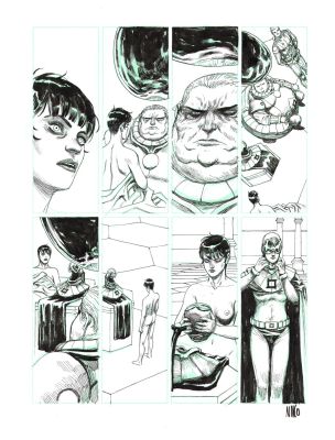 Henrichon Niko | Planche originale 35 des META-BARON Tome 4 | Galerie Napoléon