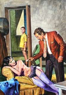 Taglietti, Emanuele - original cover for Mafia 1, 2nd series (1984) | Catawiki