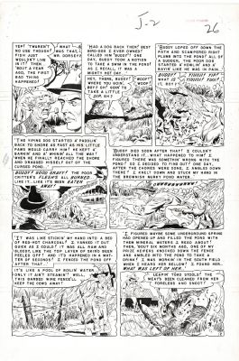 Joe Orlando | Orlando, Joe - Weird Fantasy #11 Large Pg 2, Thing in the Jar1952 | Cool Lines Art