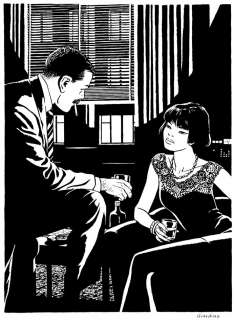 Vittorio Giardino Illustrazione per Lucca Comics