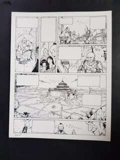 Adamov, Philippe - Planche originale - Le Vent des Dieux | Catawiki