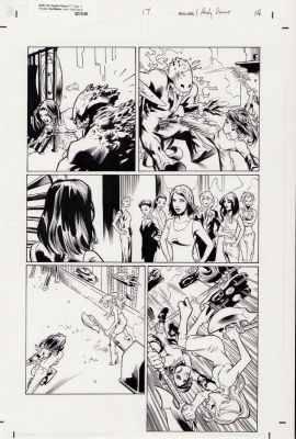 Karl Moline | Buffy the Vampire Slayer #17 Pg.14 - Interior Page | Anthony’s Comic Book Art