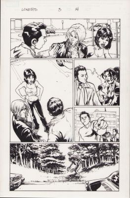 Karl Moline | Loners #3 Pg.14 - Interior Page - 2007 | Anthony’s Comic Book Art
