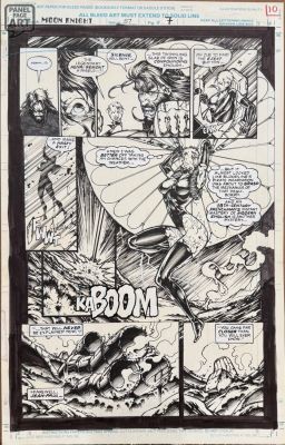 Stephen Platt | Moon Knight 57 Page 7 | Panel Page Art