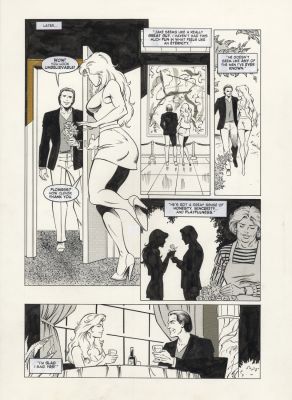 Paul Abrams David Mowry | (1996) Hellina : Hell’s Angel Issue 1 Page 8 | Catskill Comics