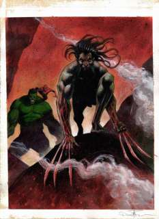 Davide Furno‘ - Wolverine, Hulk and Spider-Man