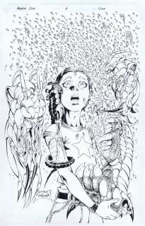 Joe Benitez Aaron Sowd - ++ fantastic benitez cover - monstrous insects - weapon zero 6 issue weapon zero #6