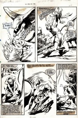 John Buscema | Savage Sword of Conan #61 P 20 (Pencils & Inks By John Buscema! ! ) 1980 | Romitaman