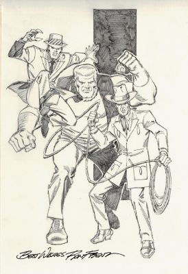 Ron Frenz | The Enforcers Pinup | Romitaman