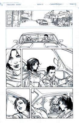 Harvey Tolibao, Keith Champagne | Ghost #10 P 1 (Ghost Throughout!) 2014 | Romitaman