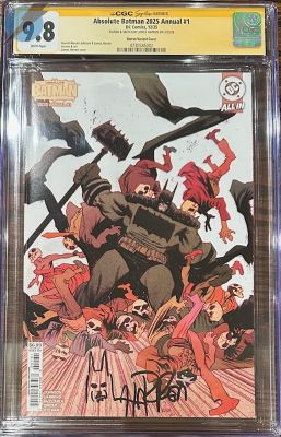 James Harren | *Cgc* Issue Absolute Batman Annual #1 Page Cgc 9.8 | Felix Comic Art