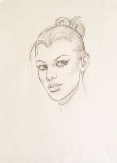 Biffignandi, Alessandro - pencil study "Eva Kant" (2012) | Catawiki