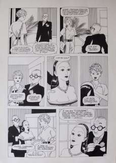 Micheluzzi, Attilio - Original plate "Pezzi da esposizione" for Splatter no. 1 p. 2 (1989) | Catawiki