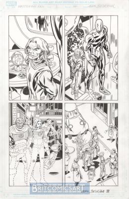 Mark Buckingham | Fantastic Four: First Foes 1 Pg 14 By Mark Buckingham Mad Thinker Issue 1 Page 14 | BritComicsArt