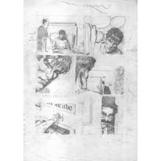 Luigi Piccatto – Dylan Dog – Pink Rabbit Matita 1