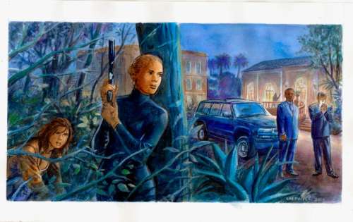 Chetville, Denis - Illustration originale - Aquarelle et gouache - (2018) | Catawiki