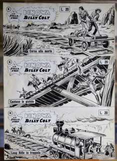 Gamba, Pietro - original cover for Kinowa no. 4-5-6 (1960) | Catawiki