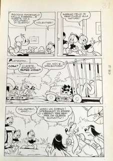 De Vita, Massimo 6 Original plate "Topolino" no. 1092 (1976) | Catawiki