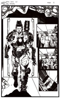 Von Randal | Iron Man #7 Issue 7 Page 6 | Next Comic Art