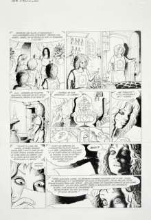 Weyland, Michel (194... | ARIA TOME 38, LE TRONE DU DIABLE, PLANCHE 26. Encre... | Coutau Bégarie