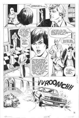 Marcello Rafael Carlo | Planche originale 10 AMICALEMENT VOTRE histoire courte - Le roi de la moutarde - | Galerie Napoléon