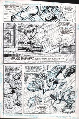 Dick Giordano | Superman Meets the Quik Bunny P.11 - 2Nd/3Rd Panels Partial Stats - 1987 | Anthony’s Comic Book Art