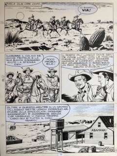 Letteri, Guglielmo - Original plate Tex no. 186 (1976) | Catawiki